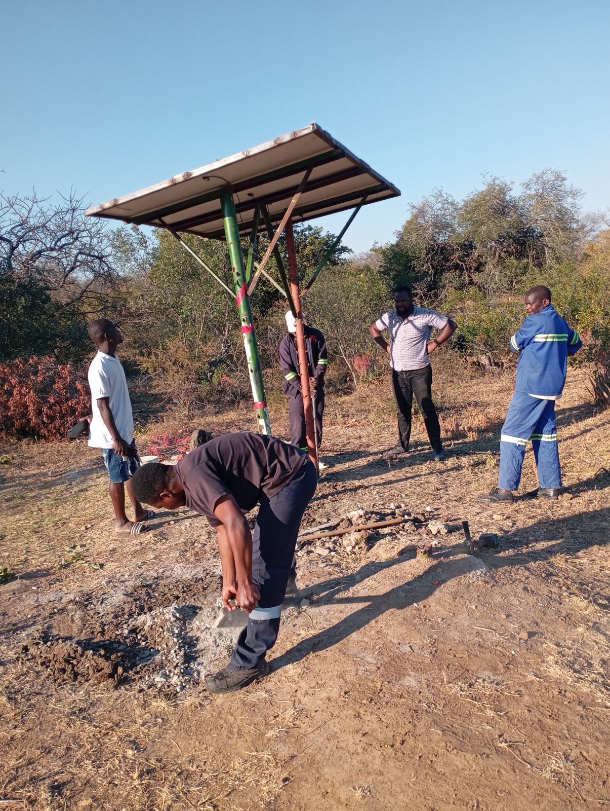 Solar Panel Installation: Precision Welding Complete