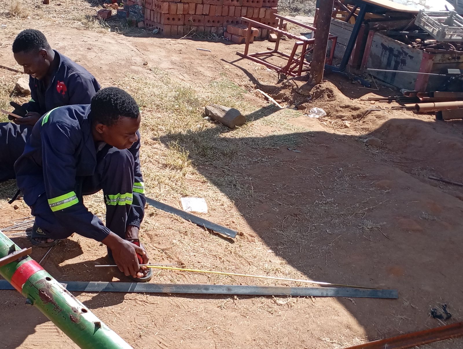 Solar Stand for Nook Borehole Successfully Mounted